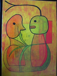 peinture de Josette Bude Laurent